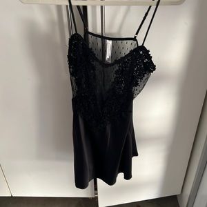 Flora nikrooz size large night gown. Lingerie. Black.